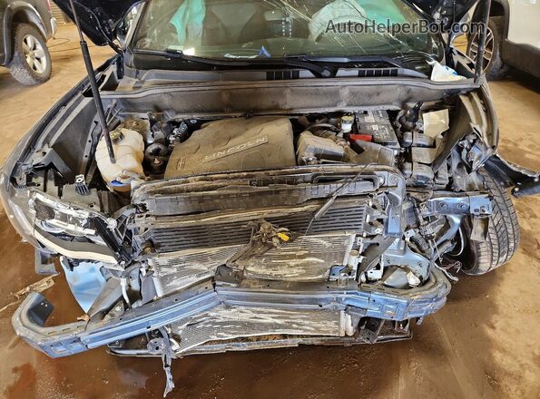 2LMPJ6JR0JBL21368 2018 LINCOLN MKX Blue Engine compartment view
