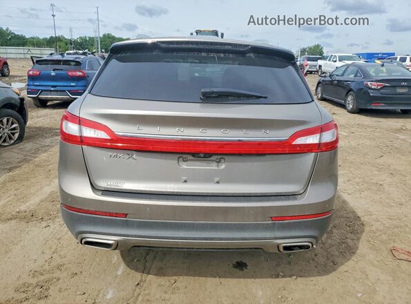 2LMPJ6JR3HBL44749 2017 LINCOLN MKX Серебряный Вид сзади