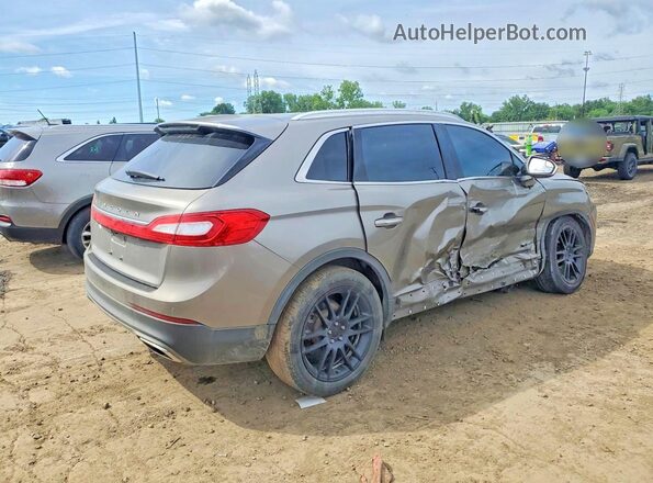 2LMPJ6JR3HBL44749 2017 LINCOLN MKX Серебряный Задняя правая четверть