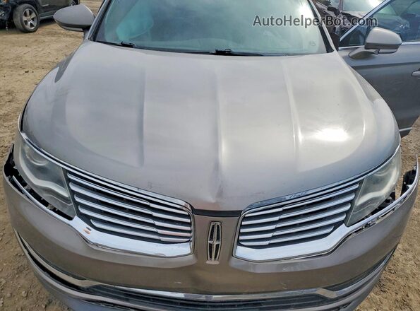 2LMPJ6JR3HBL44749 2017 LINCOLN MKX Серебряный Вид подкапотного пространства