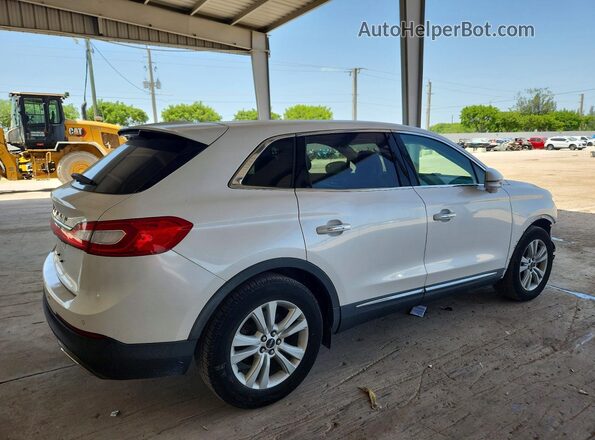 2LMPJ6JR6HBL40775 2017 LINCOLN MKX White უკანა მარჯვენა
