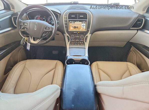 2LMPJ6JR6HBL40775 2017 LINCOLN MKX White წინა პანელის ხედი