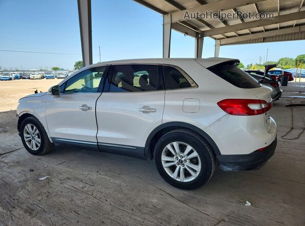 2LMPJ6JR6HBL40775 2017 LINCOLN MKX White უკანა მარცხენა