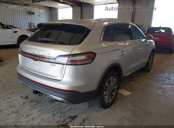 2LMPJ6K91KBL10234 2019 LINCOLN NAUTILUS Silver Հետևի աջ