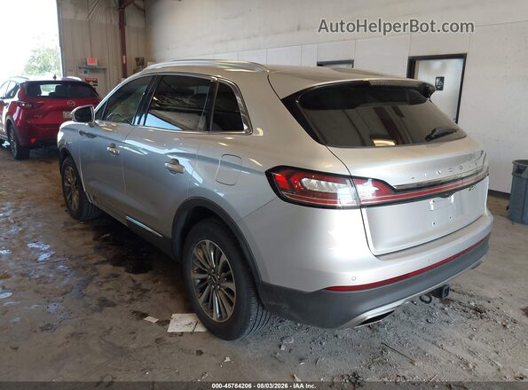 2LMPJ6K91KBL10234 2019 LINCOLN NAUTILUS Silver Հետևի ձախ