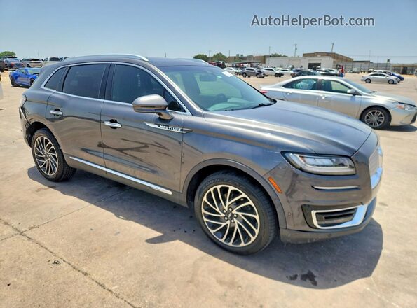 2LMPJ6K91LBL01437 2020 LINCOLN NAUTILUS Серый Передняя правая четверть