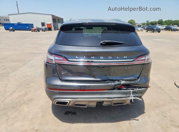 2LMPJ6K91LBL01437 2020 LINCOLN NAUTILUS Серый Вид сзади