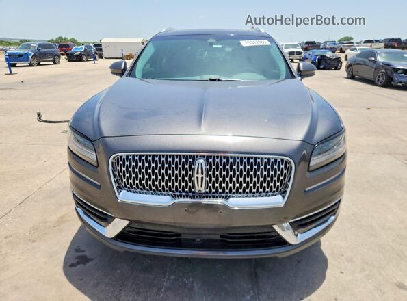 2LMPJ6K91LBL01437 2020 LINCOLN NAUTILUS Серый Вид спереди