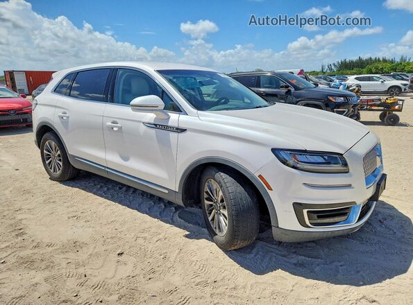 2LMPJ6K93KBL46880 2019 LINCOLN NAUTILUS White Front right
