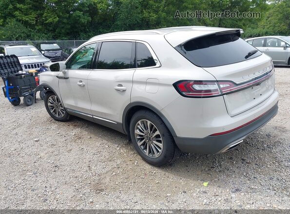2LMPJ6K95KBL32642 2019 LINCOLN NAUTILUS Cream Rear left
