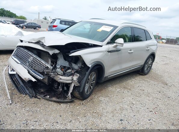 2LMPJ6K95KBL32642 2019 LINCOLN NAUTILUS Cream Front left
