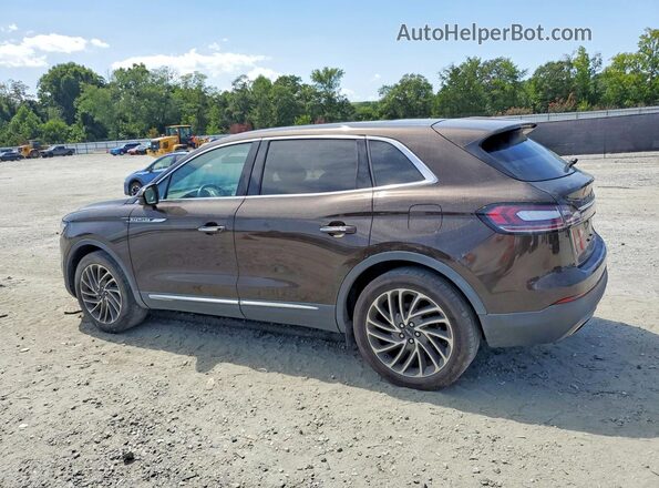 2LMPJ6K95LBL12649 2020 LINCOLN NAUTILUS Brown Tył lewy