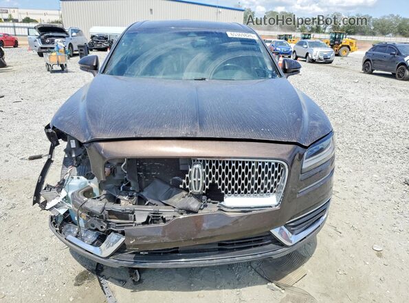 2LMPJ6K95LBL12649 2020 LINCOLN NAUTILUS Brown Widok z przodu