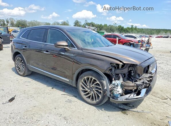 2LMPJ6K95LBL12649 2020 LINCOLN NAUTILUS Brown Przód prawy