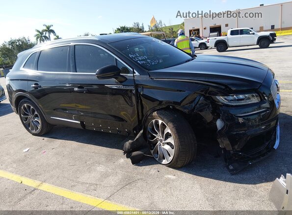 2LMPJ6K95NBL08068 2022 LINCOLN NAUTILUS Black Սալոնի հետևի տեսք