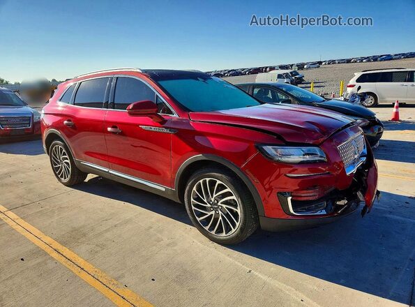 2LMPJ6K96LBL23529 2020 LINCOLN NAUTILUS Темно-бордовый Передняя правая четверть