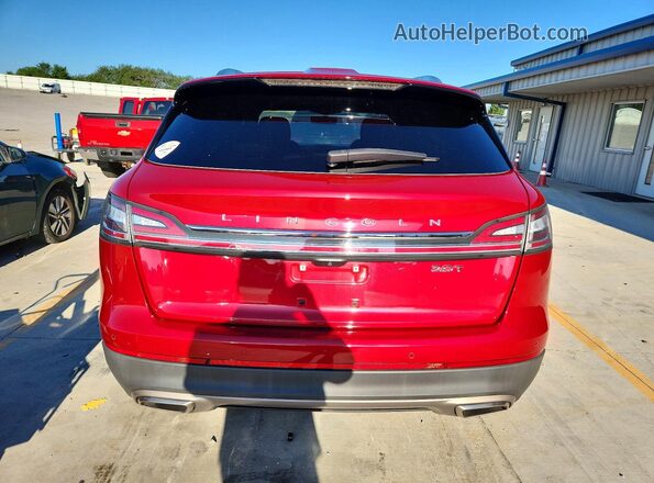 2LMPJ6K96LBL23529 2020 LINCOLN NAUTILUS Темно-бордовый Вид сзади