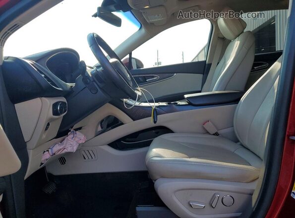 2LMPJ6K98LBL24035 2020 LINCOLN NAUTILUS Red Front interior view