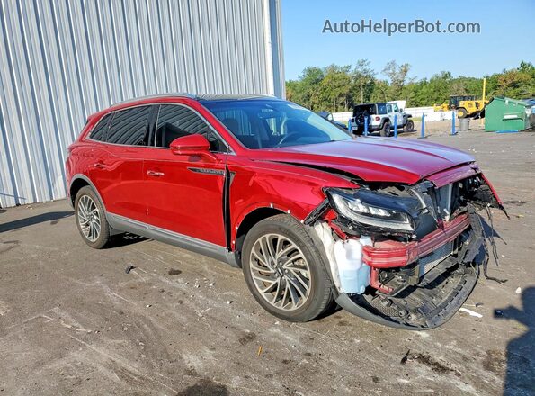 2LMPJ6K98LBL24035 2020 LINCOLN NAUTILUS Red Front right