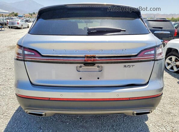 2LMPJ6K98LBL25461 2020 LINCOLN NAUTILUS Gray Вид ззаду