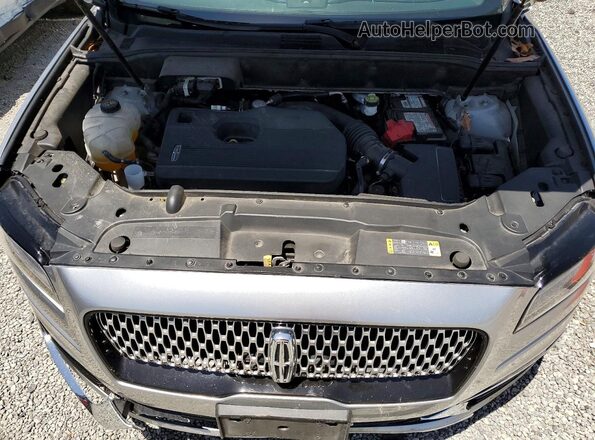 2LMPJ6K98LBL25461 2020 LINCOLN NAUTILUS Gray Вид підкапотного простору
