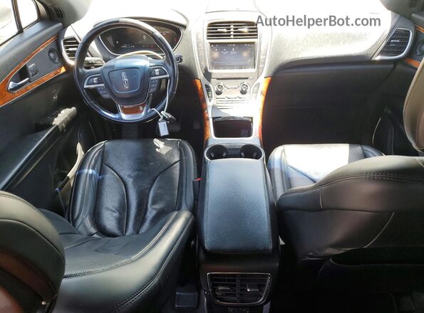 2LMPJ6K98LBL25461 2020 LINCOLN NAUTILUS Gray Вид панелі приладів