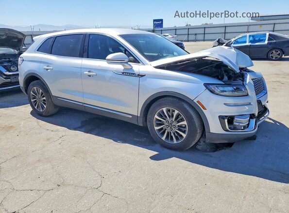 2LMPJ6K99KBL62338 2019 LINCOLN NAUTILUS Silver Առջևի աջ
