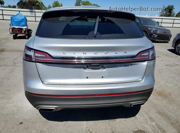2LMPJ6K99KBL62338 2019 LINCOLN NAUTILUS Silver Հետևի տեսք