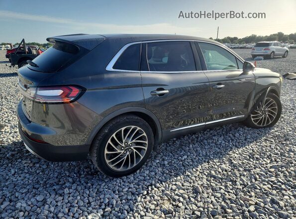 2LMPJ6K99LBL09088 2020 LINCOLN NAUTILUS Gray Задня права чверть