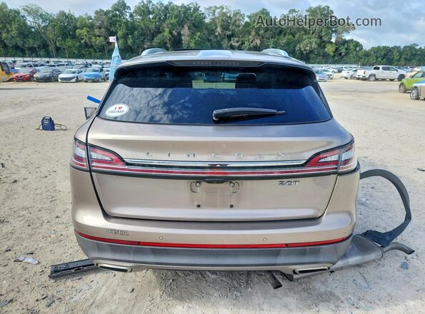 2LMPJ6K99LBL14856 2020 LINCOLN NAUTILUS Tan Հետևի տեսք