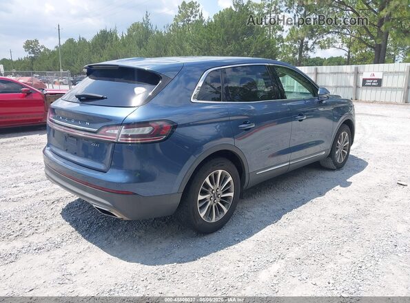 2LMPJ6K9XKBL48254 2019 LINCOLN NAUTILUS Blue Հետևի աջ