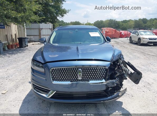 2LMPJ6K9XKBL48254 2019 LINCOLN NAUTILUS Blue Սարքավորումների վահանակի տեսք