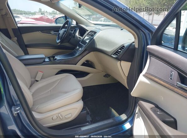 2LMPJ6K9XKBL48254 2019 LINCOLN NAUTILUS Blue Սալոնի դիմացի տեսք