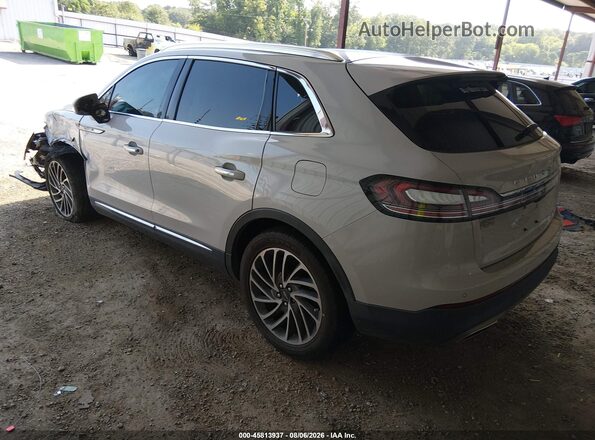 2LMPJ6K9XLBL25770 2020 LINCOLN NAUTILUS Silver უკანა მარცხენა