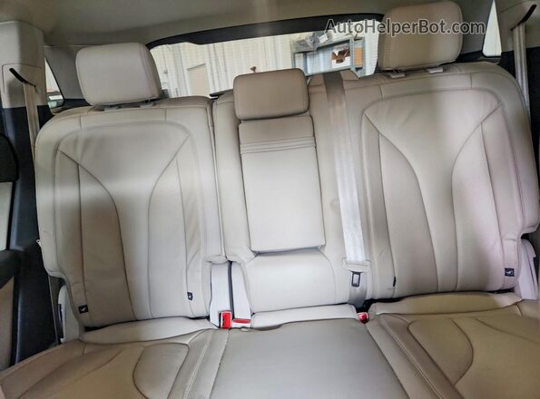 2LMPJ6KP6HBL41468 2017 LINCOLN MKX Желто-коричневый Вид задних сидений