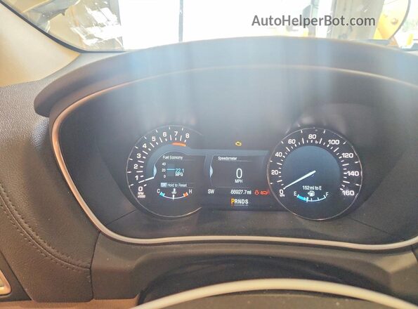 2LMPJ6KP6HBL41468 2017 LINCOLN MKX Желто-коричневый Вид щитка приборов