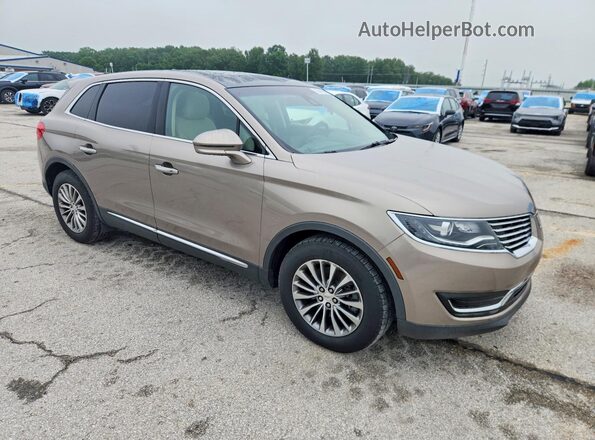 2LMPJ6KR0JBL35351 2018 LINCOLN MKX Tan Front right