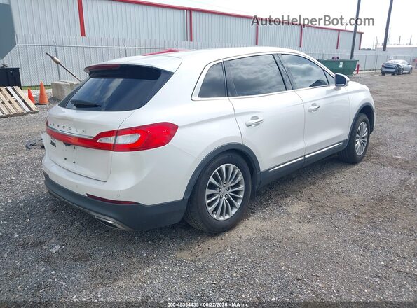 2LMPJ6KR2HBL49696 2017 LINCOLN MKX White Հետևի աջ