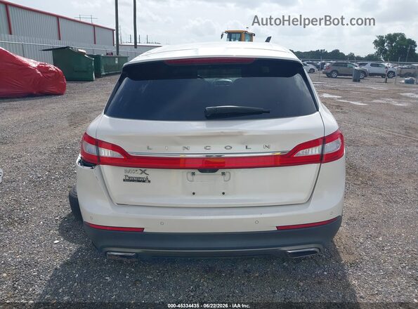 2LMPJ6KR2HBL49696 2017 LINCOLN MKX White 