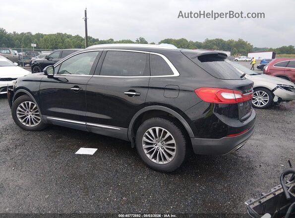 2LMPJ6KR6HBL33887 2017 LINCOLN MKX Black Tył lewy