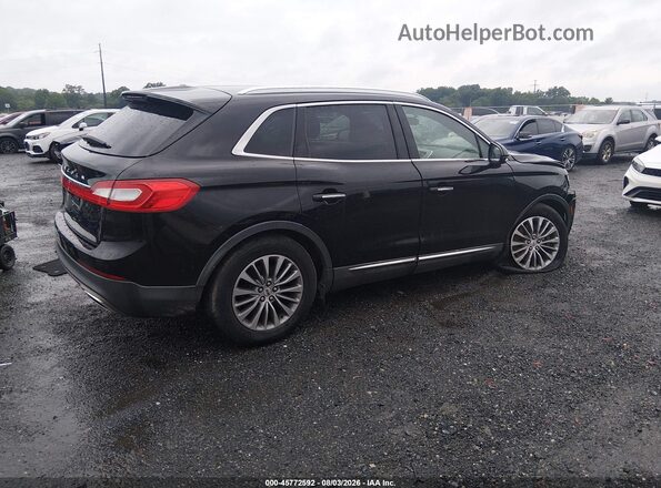 2LMPJ6KR6HBL33887 2017 LINCOLN MKX Black Tył prawy