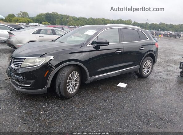2LMPJ6KR6HBL33887 2017 LINCOLN MKX Black Przód lewy