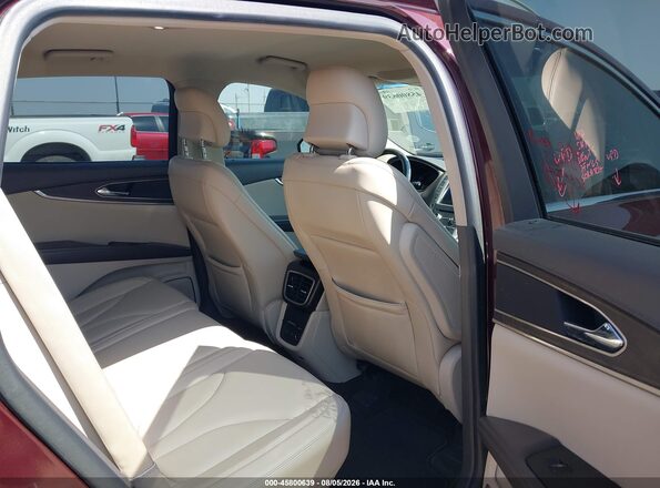 2LMPJ6KR8HBL13804 2017 LINCOLN MKX Темно-бордовый Вид наклейки с VIN-кодом