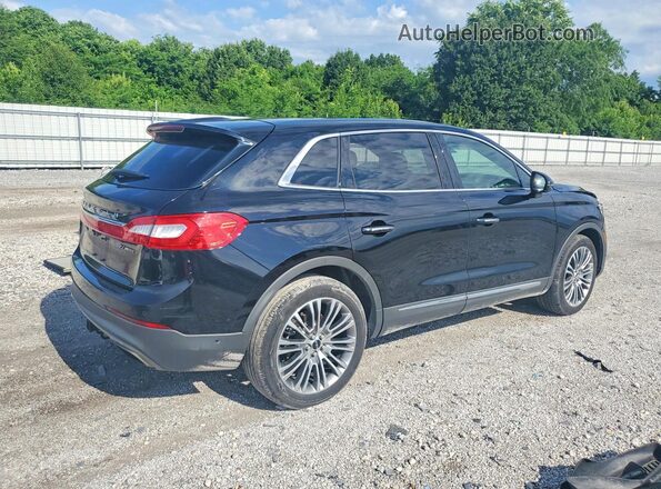 2LMPJ6LP0GBL62362 2016 LINCOLN MKX Black უკანა მარჯვენა