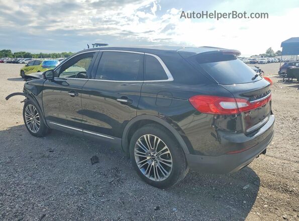 2LMPJ6LP0GBL62362 2016 LINCOLN MKX Black უკანა მარცხენა