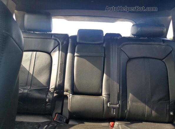 2LMPJ6LP0GBL62362 2016 LINCOLN MKX Black უკანა სავარძლების ხედი