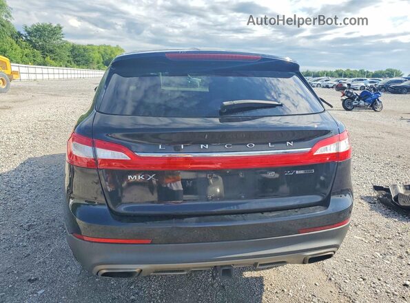 2LMPJ6LP0GBL62362 2016 LINCOLN MKX Black უკანა ხედი