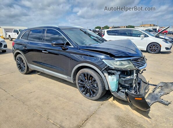 2LMPJ6LP1GBL52763 2016 LINCOLN MKX Black Front right
