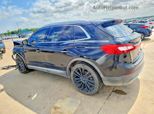 2LMPJ6LP1GBL52763 2016 LINCOLN MKX Black Rear left