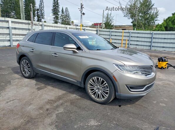 2LMPJ6LP6GBL22142 2016 LINCOLN MKX Gray Առջևի աջ
